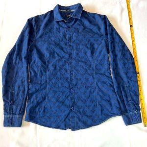 Armani Jeans Dark Blue Dress-Shirt